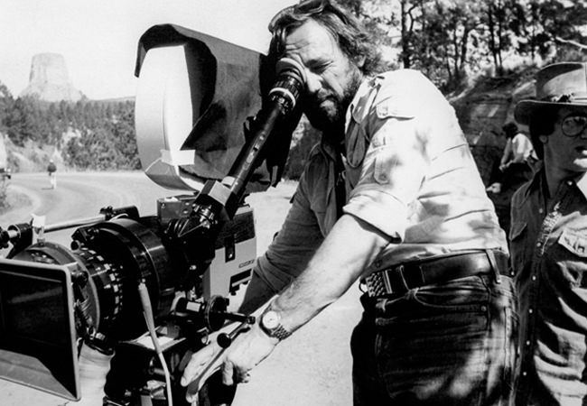 Vilmos Zsigmond sur un tournage