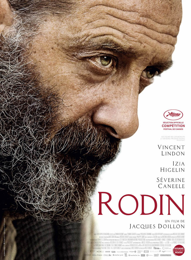 Affiche de Rodin de Jacques Doillon avec Vincent Lindon
