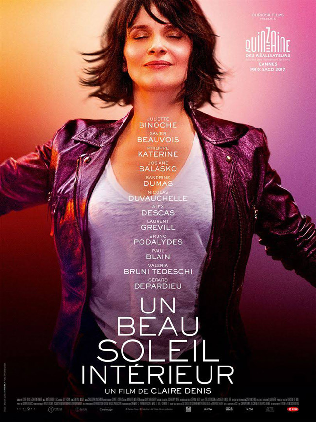 Affiche Un beau soleil intérieur de Claire Denis