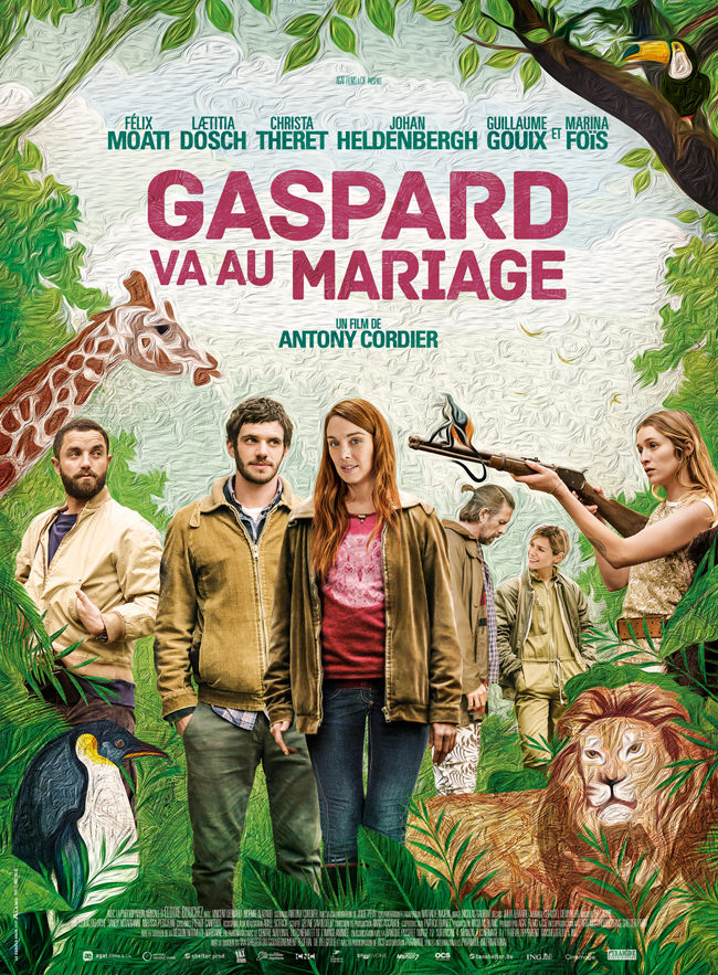 Affiche de Gaspard va au mariage d'Antony Cordier