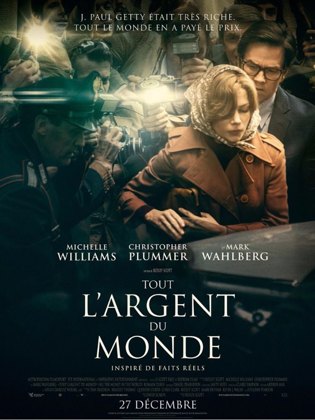 Tout l'argent du monde de Ridley Scott
