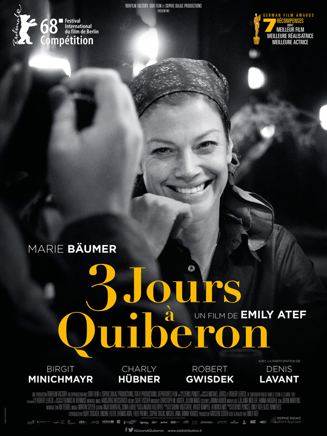 Trois jours à Quiberon d'Emily Atef