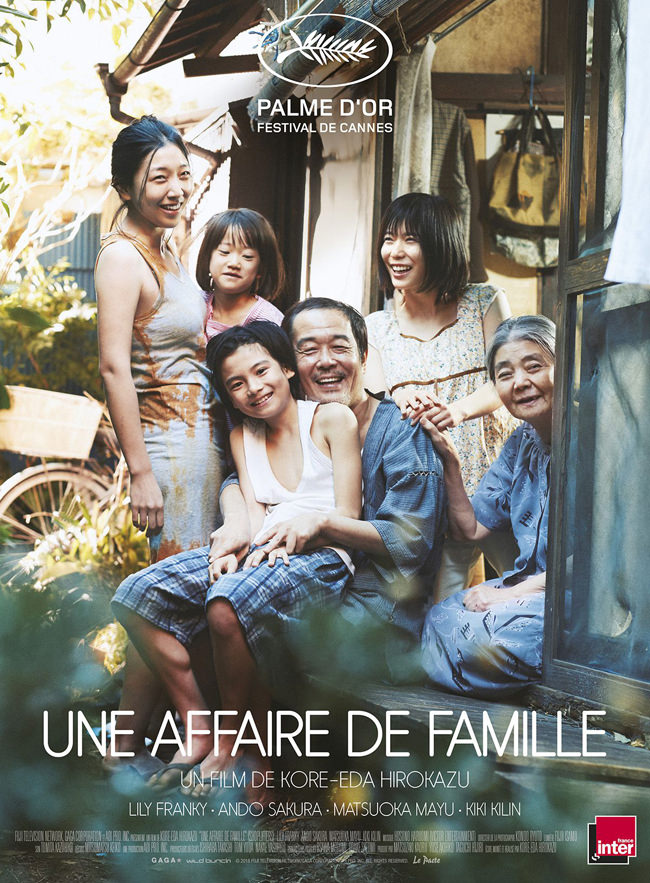 Une affaire de famille de Hirokazu Kore Eda
