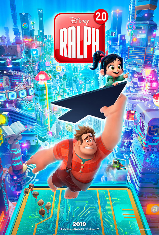 Affiche Ralph 2.0 de Rich Moore et Phil Johnston