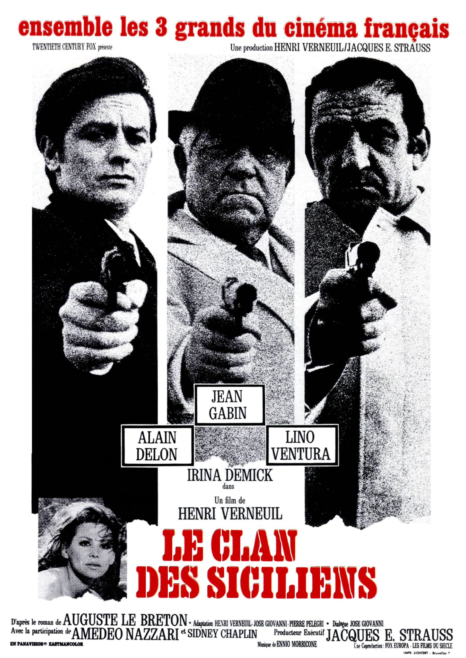 Le Clan des Siciliens de Henri Verneuil